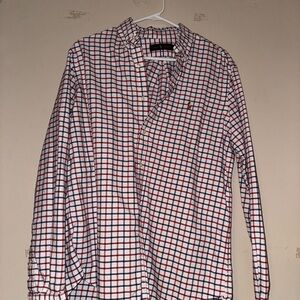 Polo Ralph Lauren Red and White Plaid Shirt